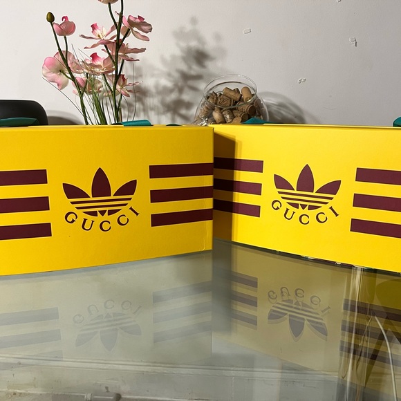 Adidas Gucci X GG platform sandals men’s - Picture 9 of 9